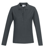 LADIES CREW POLO LONG SLEEVE