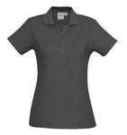 LADIES CREW POLO SHORT SLEEVE