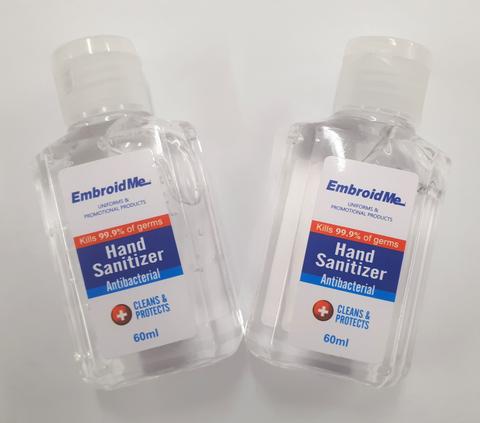 60ML HAND SANITISER - Pack of 12