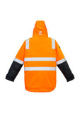 Mens Hi Vis 4 in 1 Waterproof Jacket - ZJ532